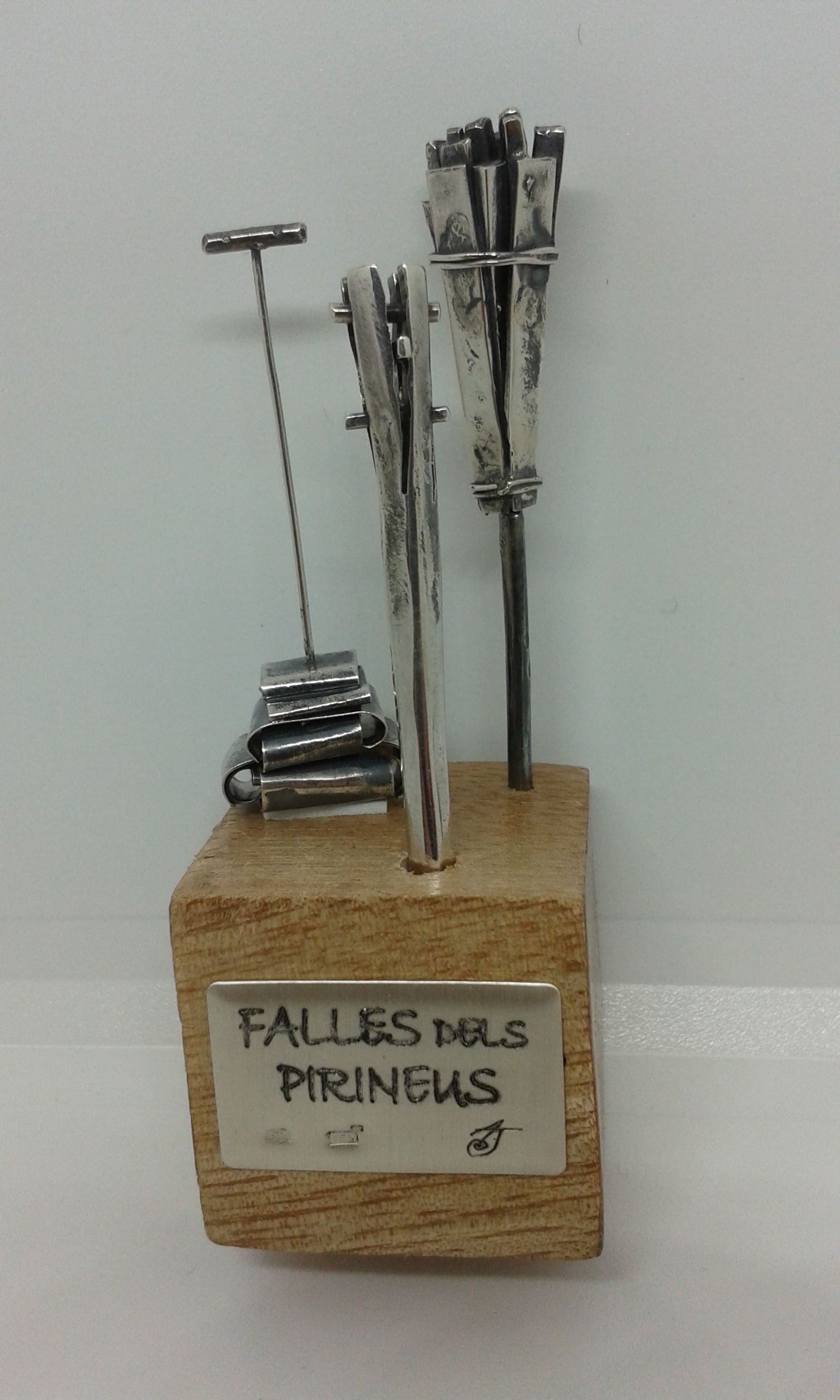 Escultura Plata Falles del Pirineu